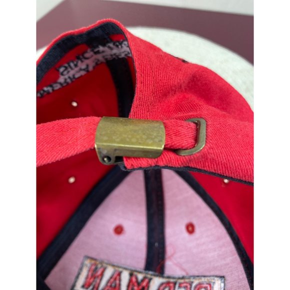 Red Man Chew Heritage Series Embroidered Trucker Hat Cap - Picture 5 of 5